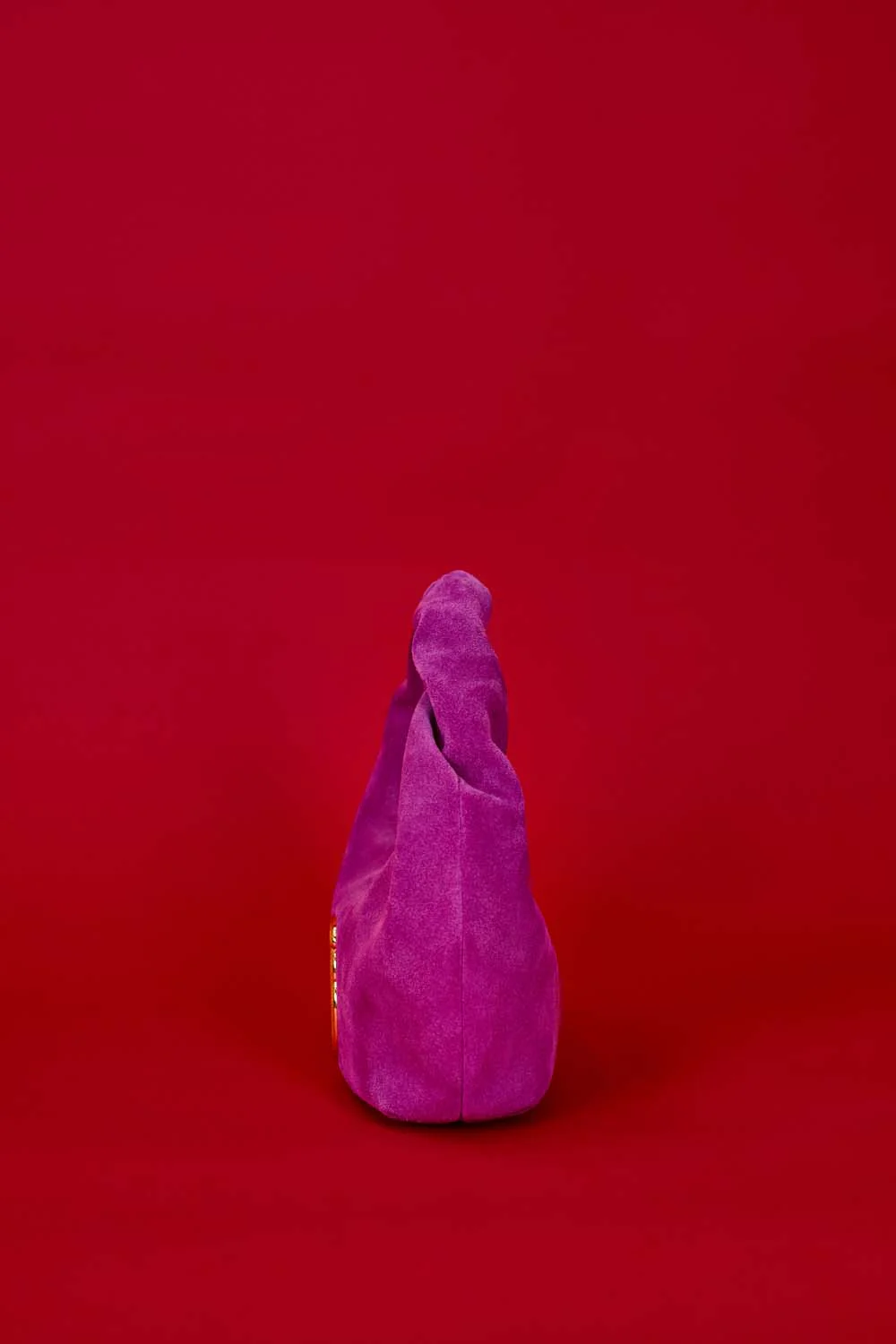 Little London Suede Mini Handbag - Purple - Image 4